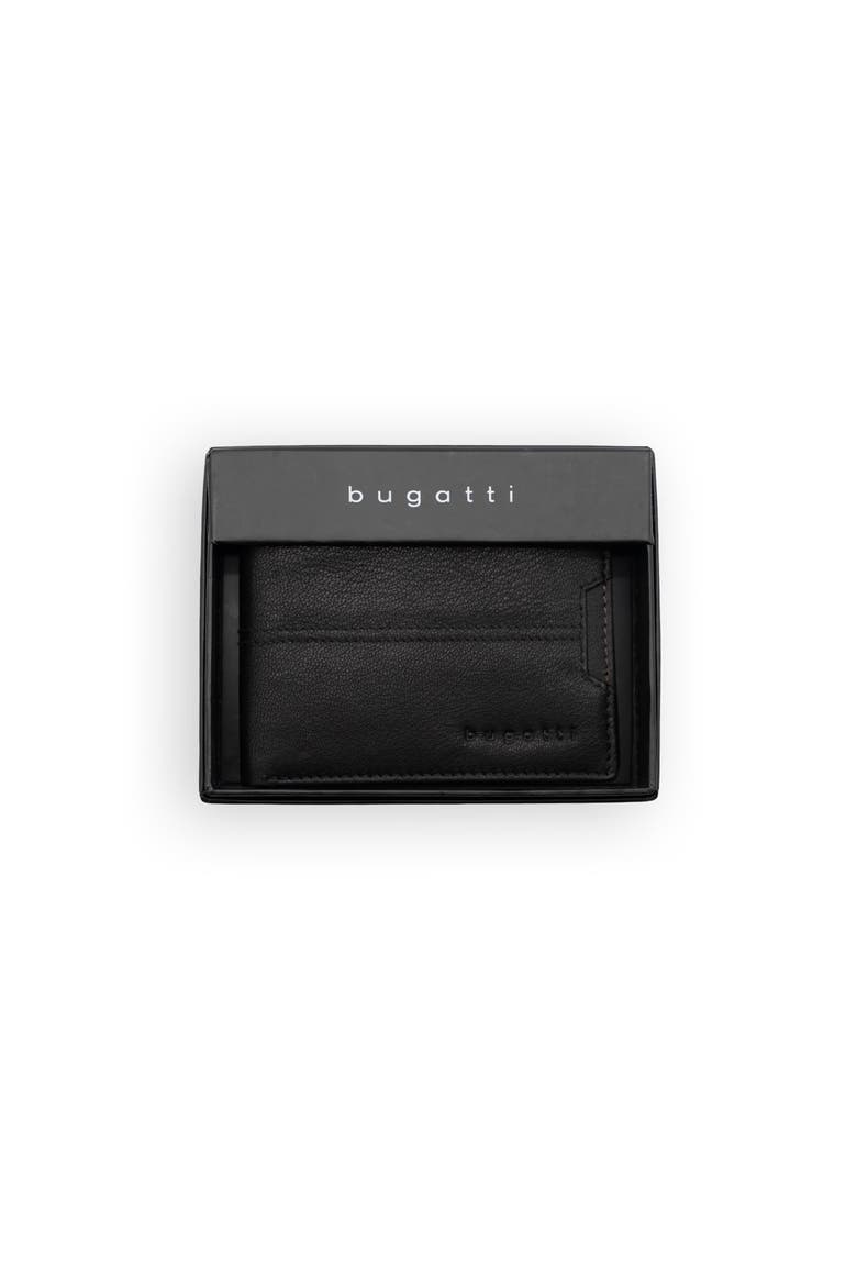 Dawson Men's Leather Wallet, Main, color, Black and Brown