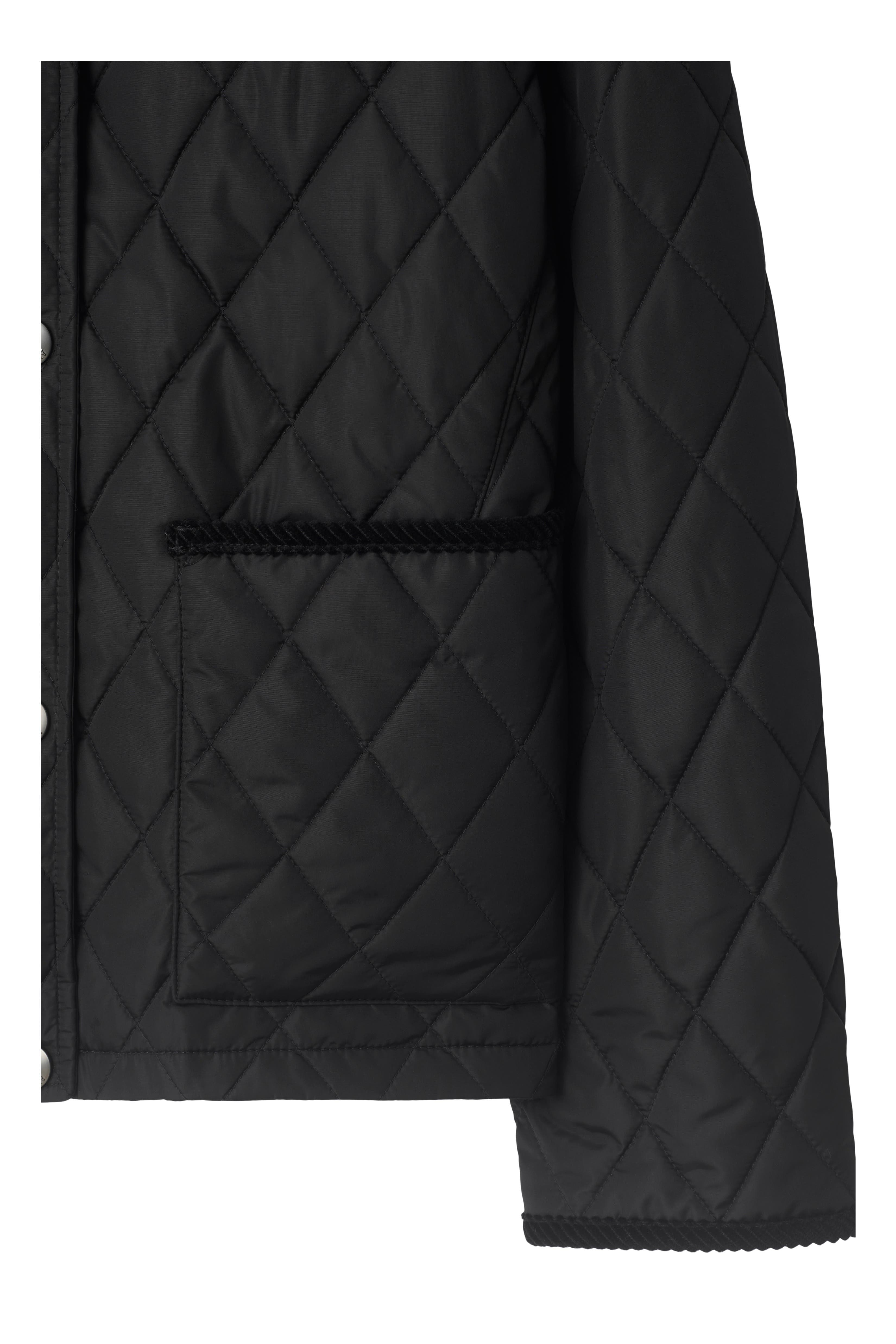Женские Burberry Quilted Nylon Jacket — фото 5