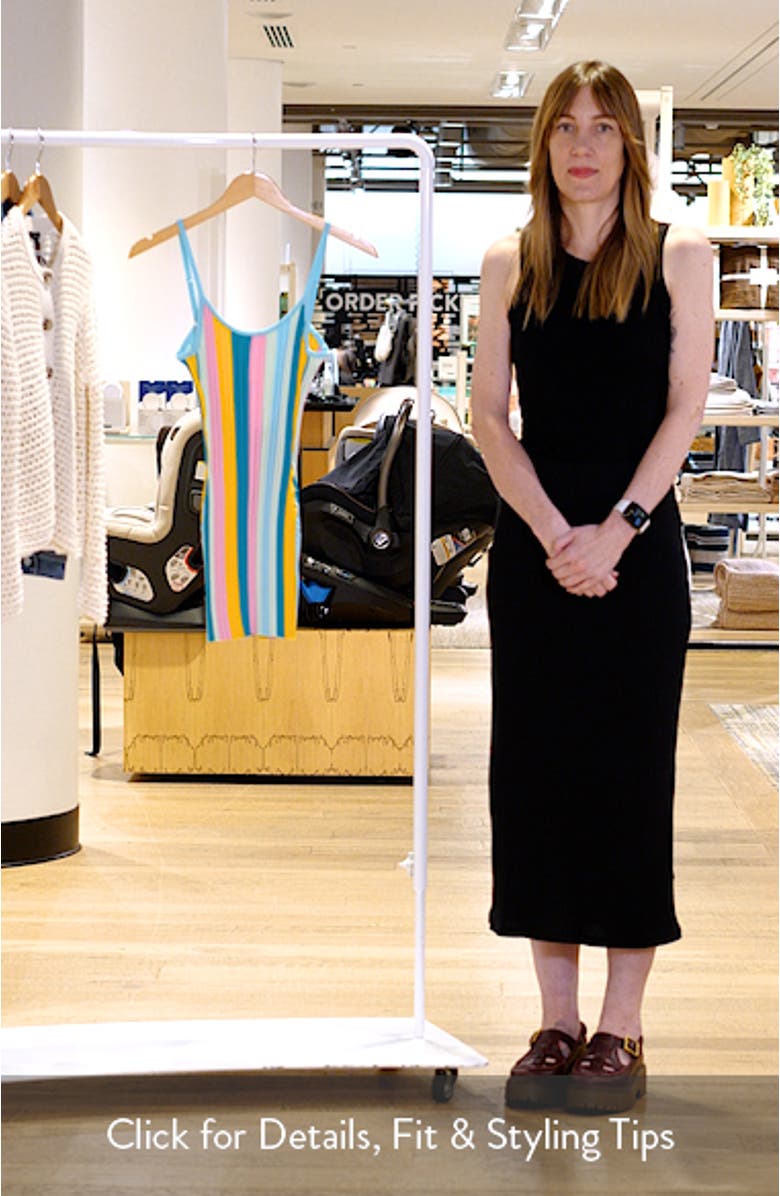 Rib Knit Minidress, sales video thumbnail