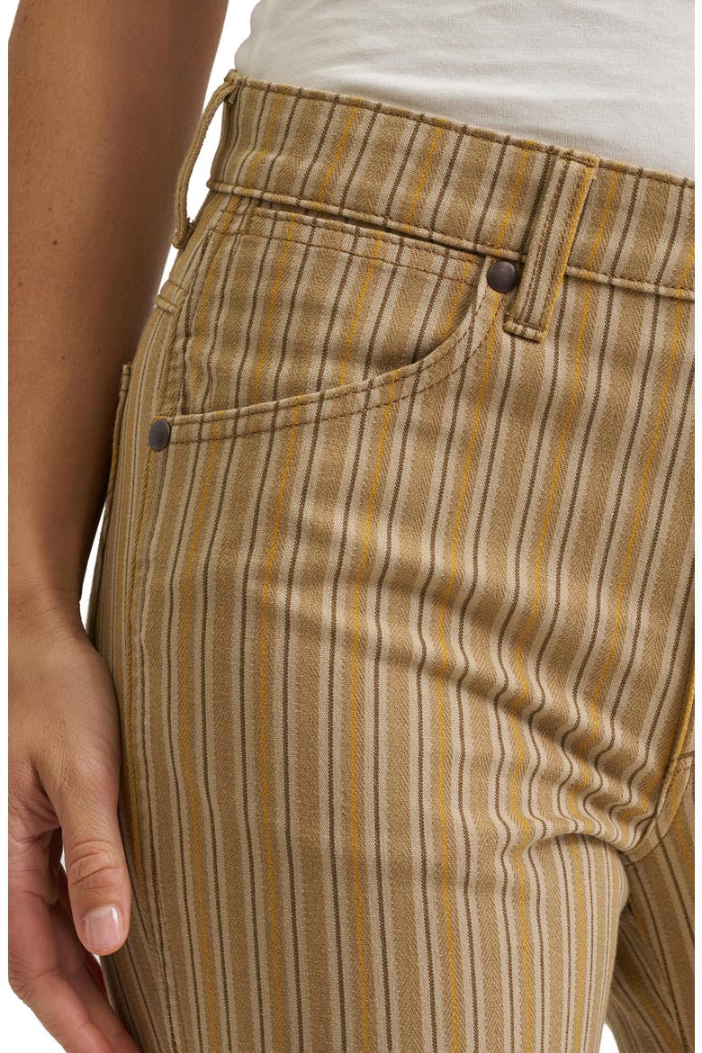 Wrancher Striped Bootcut Jeans, Alternate, color, GOLDRUSH STRIPE