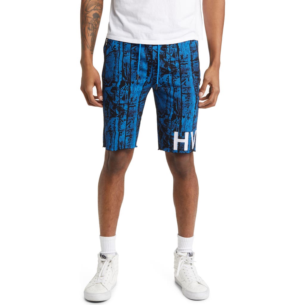 Hvman French Terry Shorts In Crinkled
