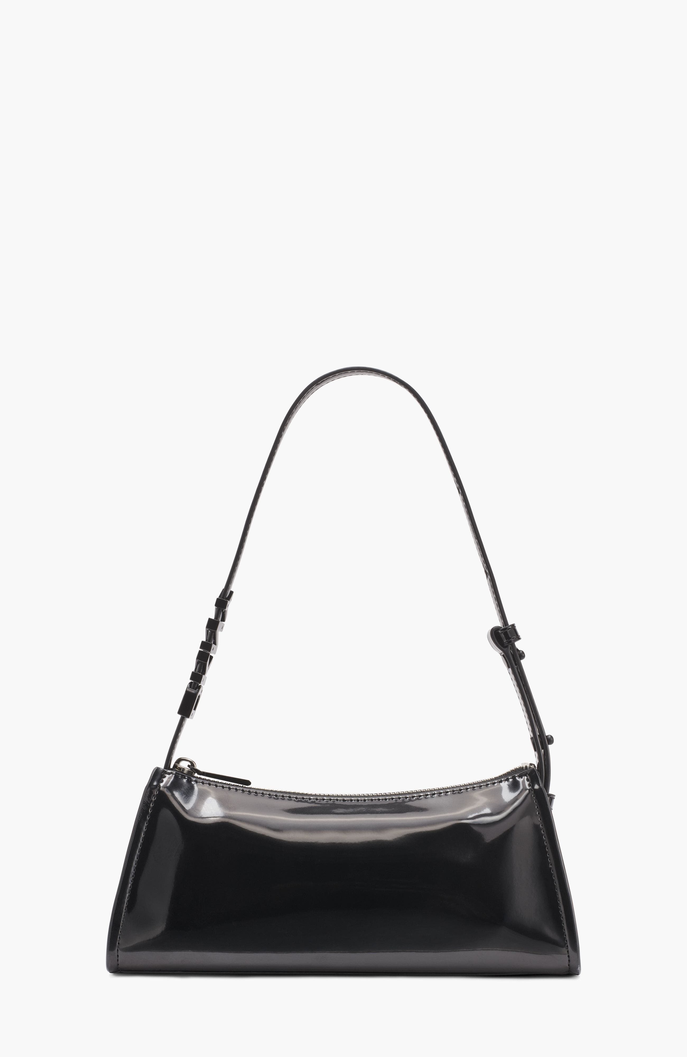 DKNY Avril Top-Zip Shoulder Bag, Main, color, Black/Black