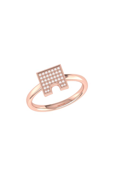City Arches Diamond Ring