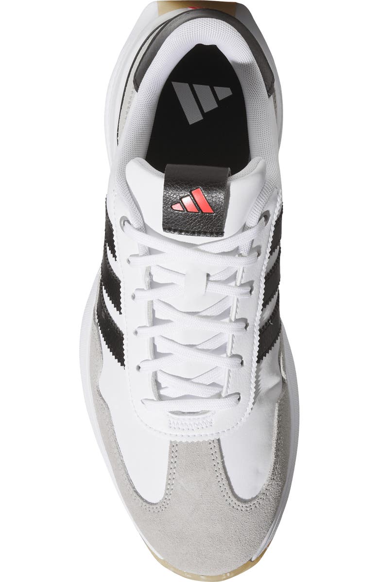 adidas Gender Inclusive S2G 26 Waterproof Spikeless Golf Shoe, Alternate, color, White/ Core Black/ Grey Two