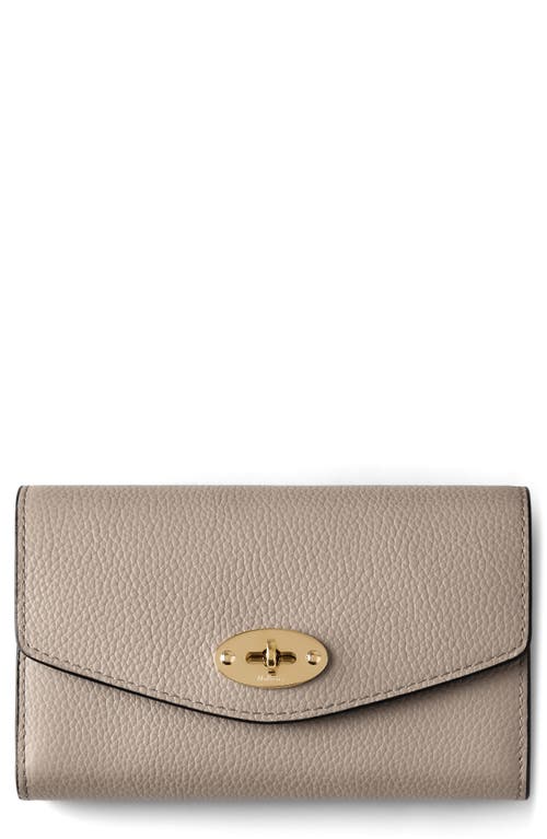 Mulberry Medium Leather Folded Darley Wallet In Neutral