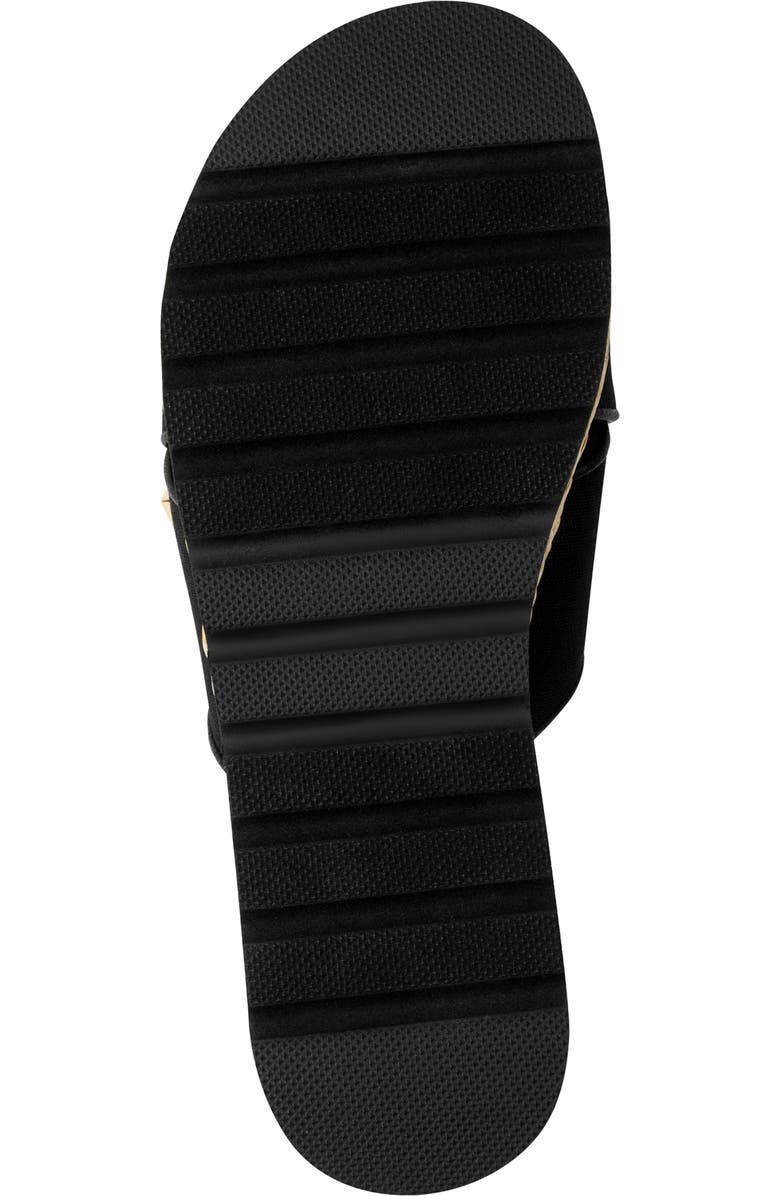 KARL LAGERFELD PARIS Catherine Slide Sandal, Alternate, color, Black