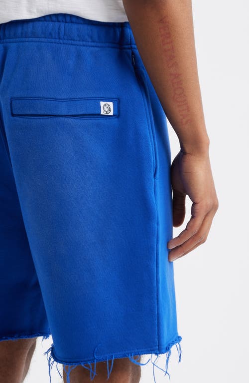 Billionaire Boys Club Helmet Logo Distressed Sweat Shorts