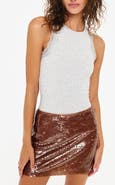 CAMI NYC Rian Lace Rib Tank