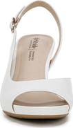 LifeStride Teller Slingback Peep Toe Pump - Wide Width Available