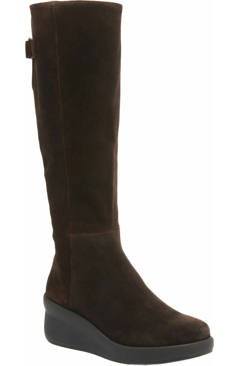 ABEO Passage Tall Boot, Main, color, Dark Brown - Regular