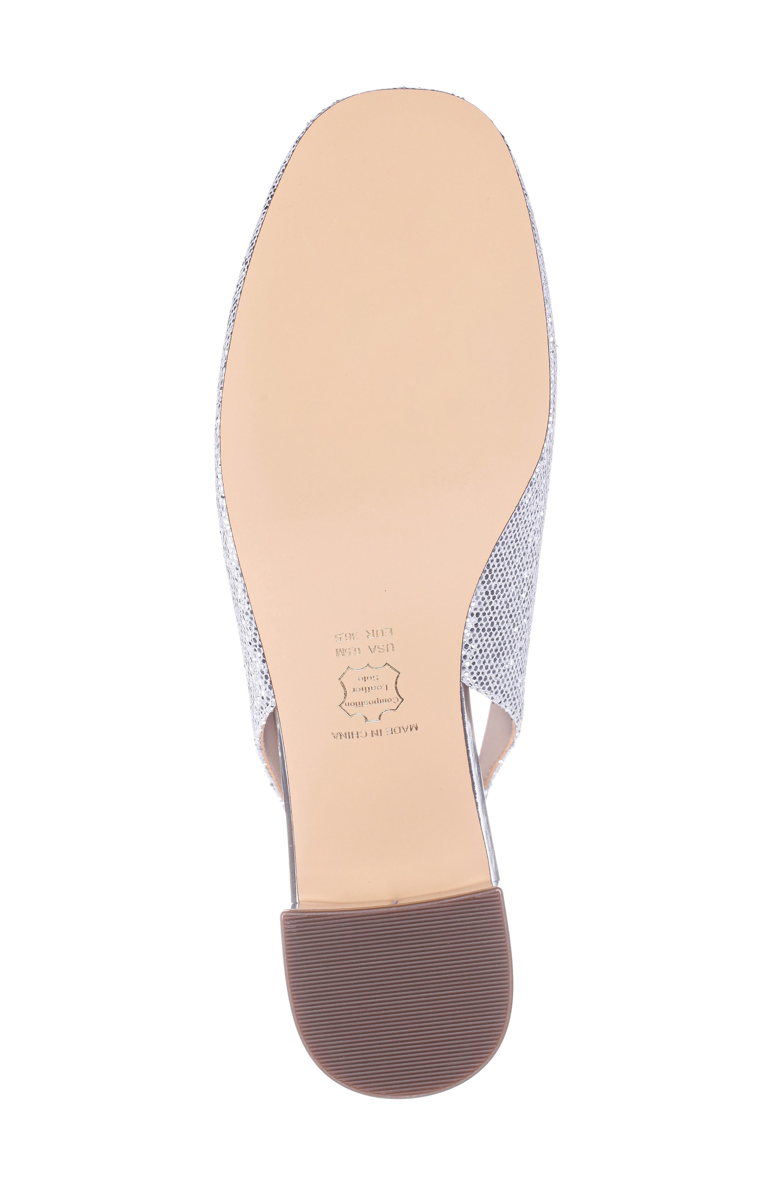 Nina Kourtny Slingback Pump, Alternate, color, Silver