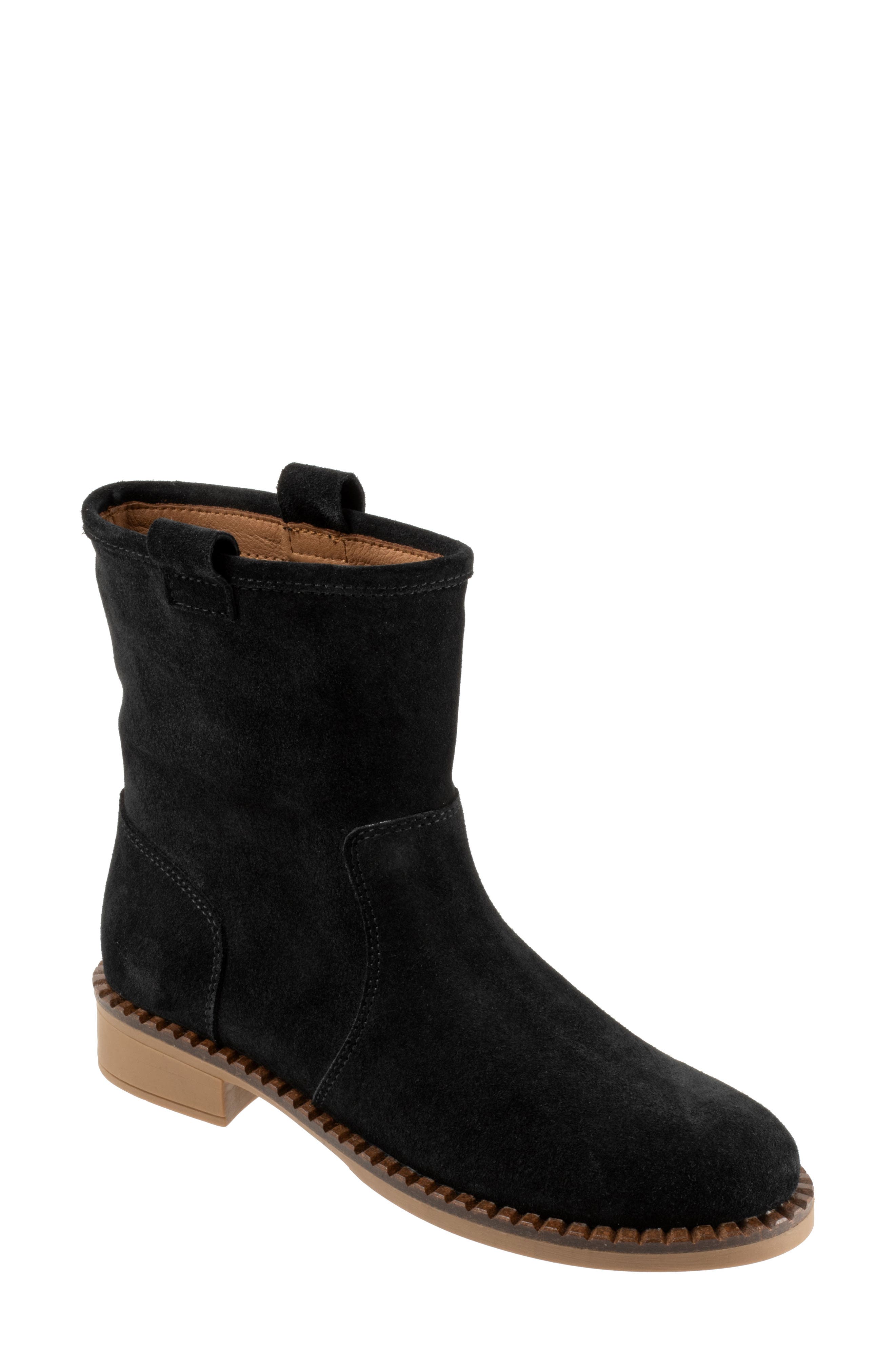 Bueno Olina Bootie, Main, color, Black Suede