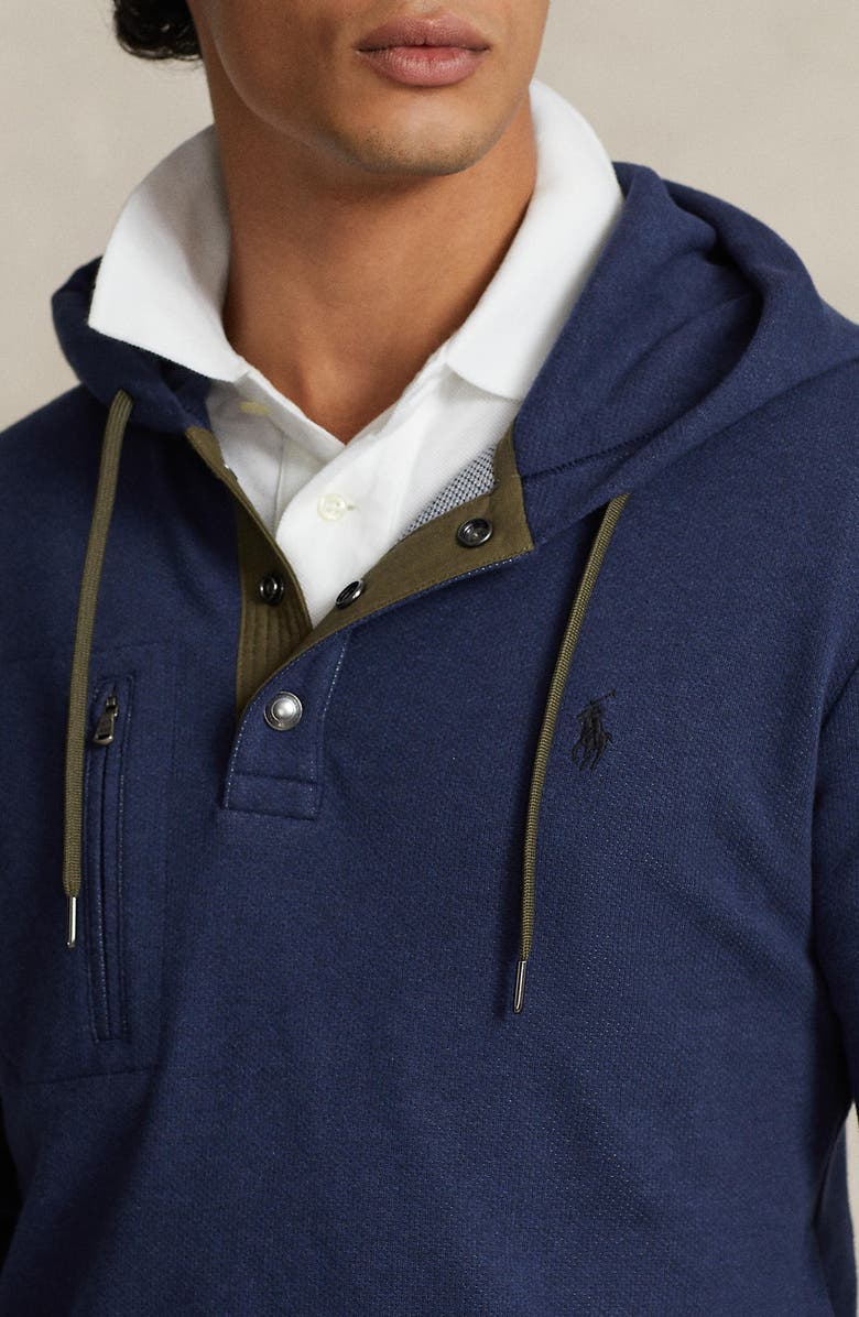 Polo Ralph Lauren Expedition Cotton Blend Terry Hoodie, Alternate, color,