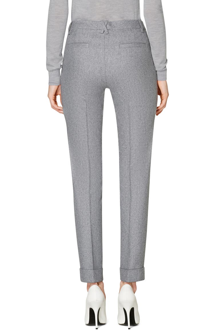 Robin Cuff Wool Trousers, Alternate, color, LIGHT GREY