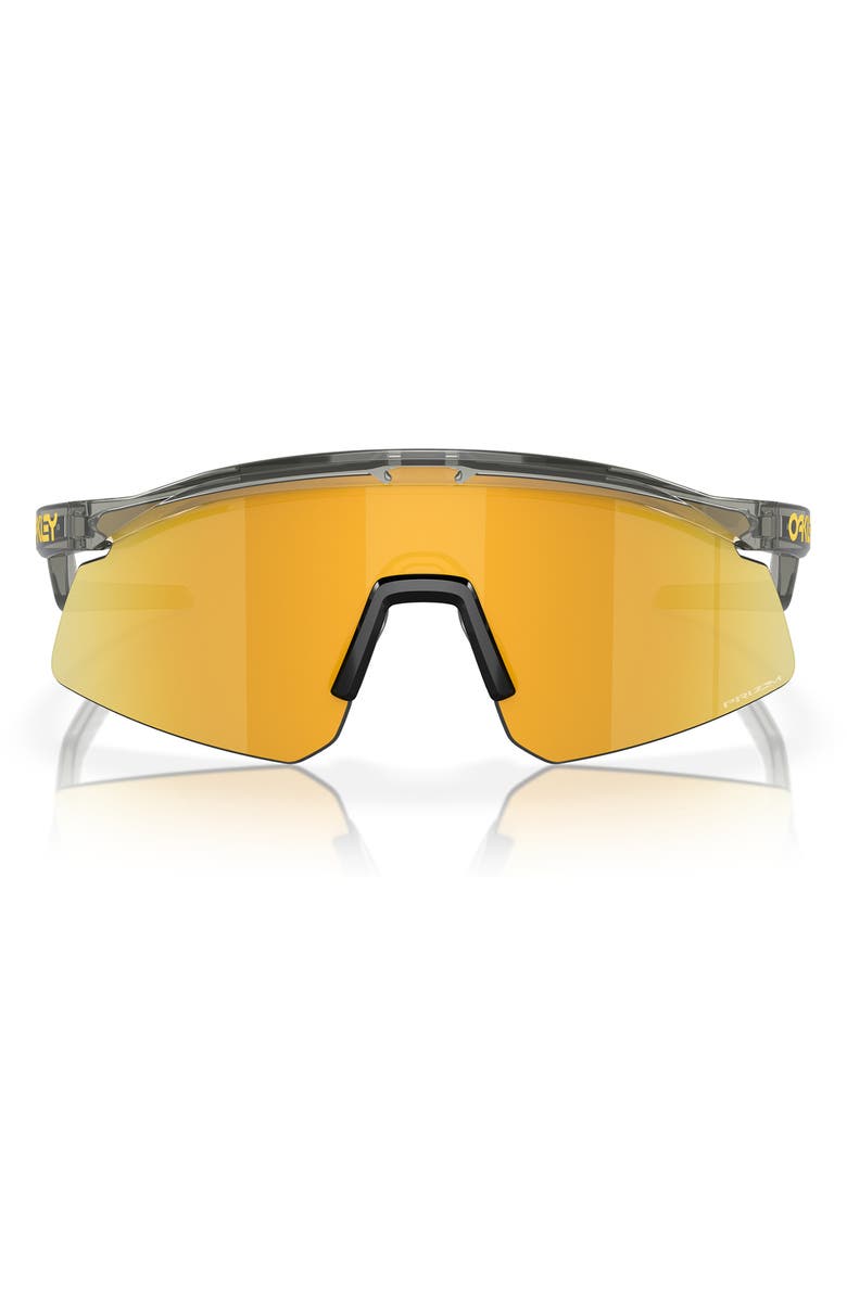 Oakley Hydra Prizm<sup>™</sup> Semirimless Wrap Shield Sunglasses, Main, color, 