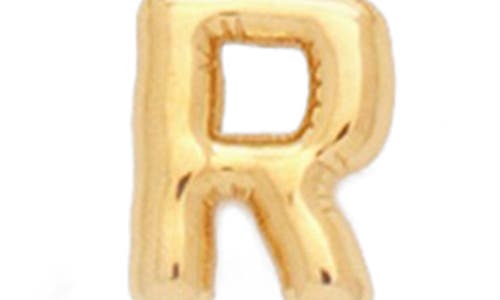 Petit Moments Bubble Initial Necklace In Gold - R