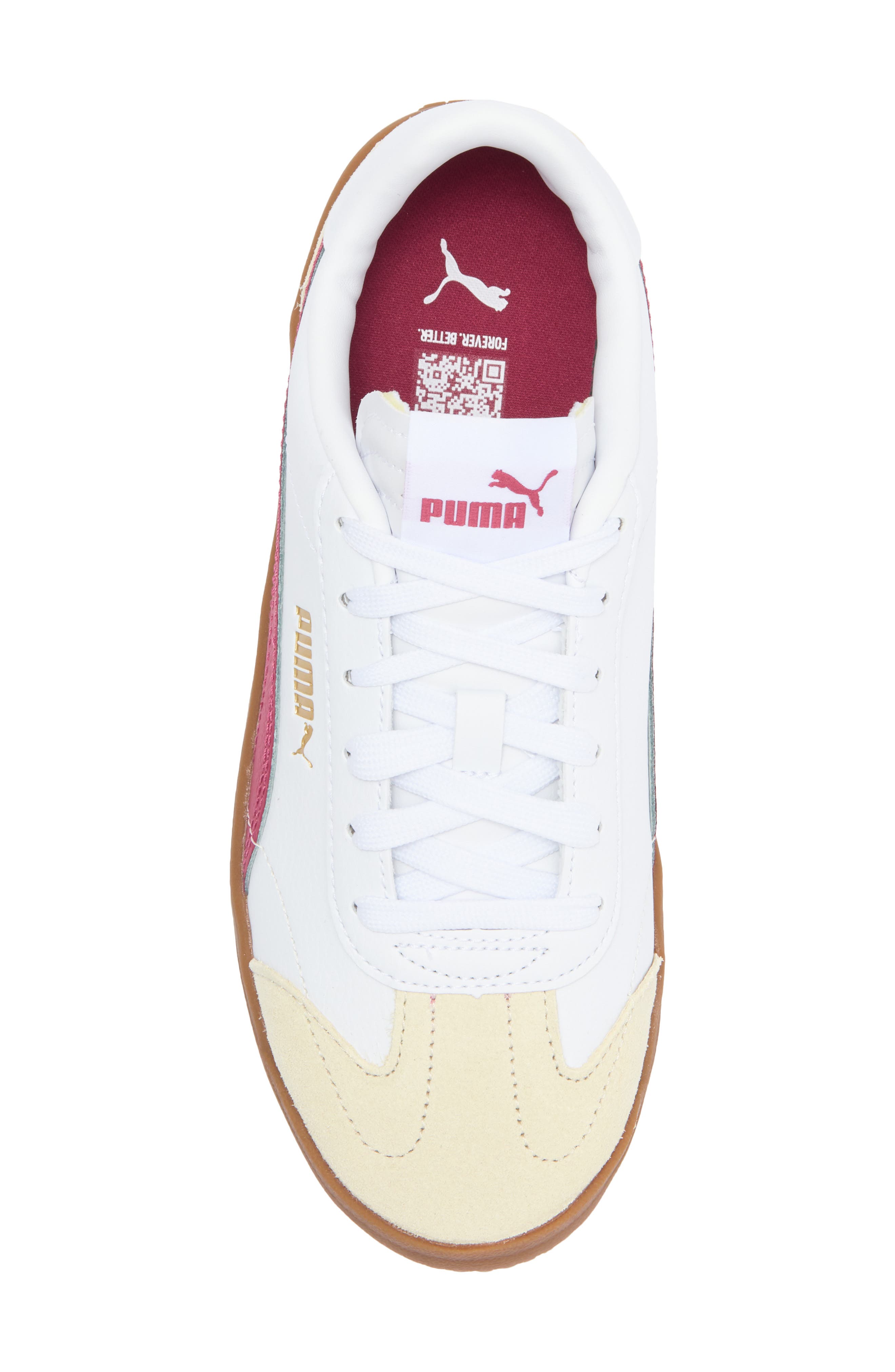 PUMA Club 5V5 Sneaker, Alternate, color, Puma White-Port-Alpine Snow