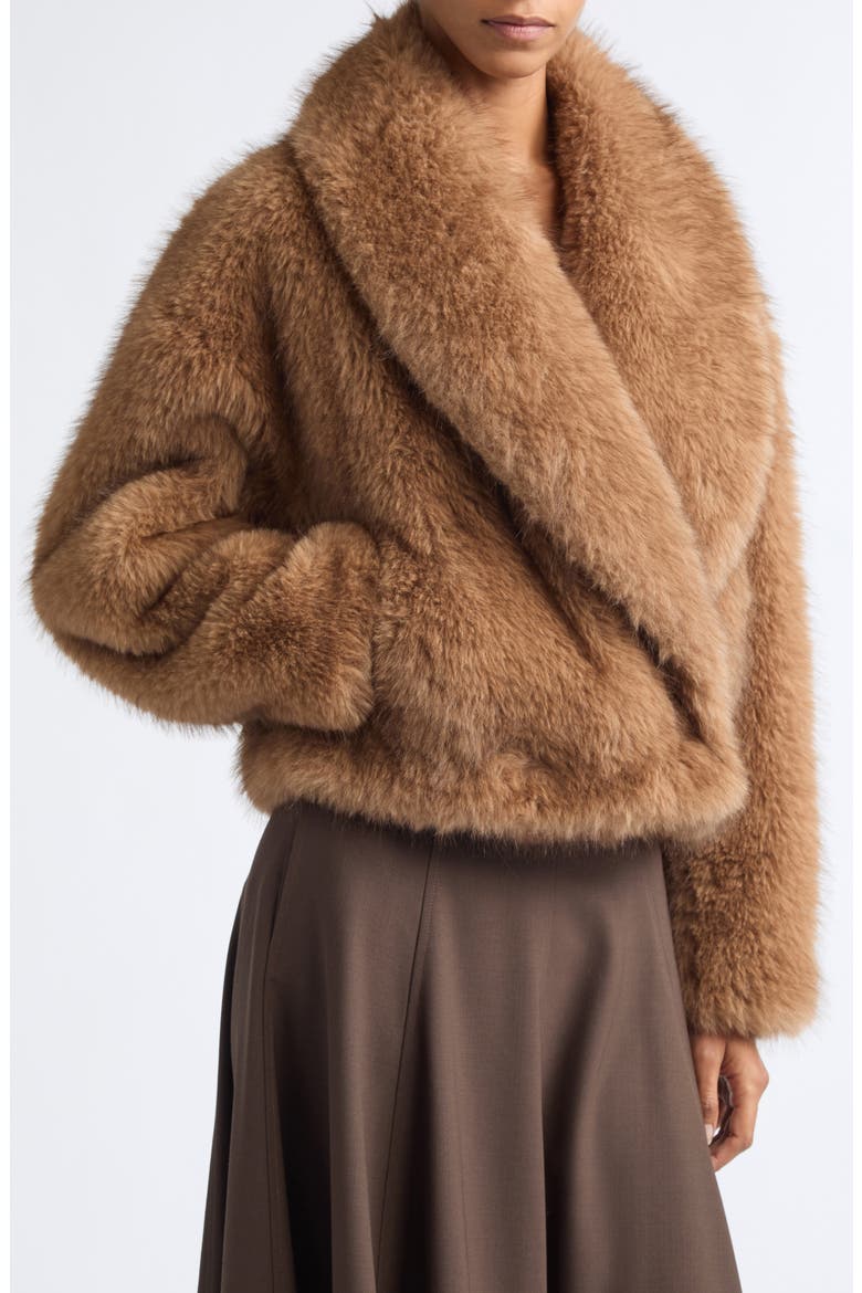 Aminah Midi Skirt, Alternate, color, COFFEE