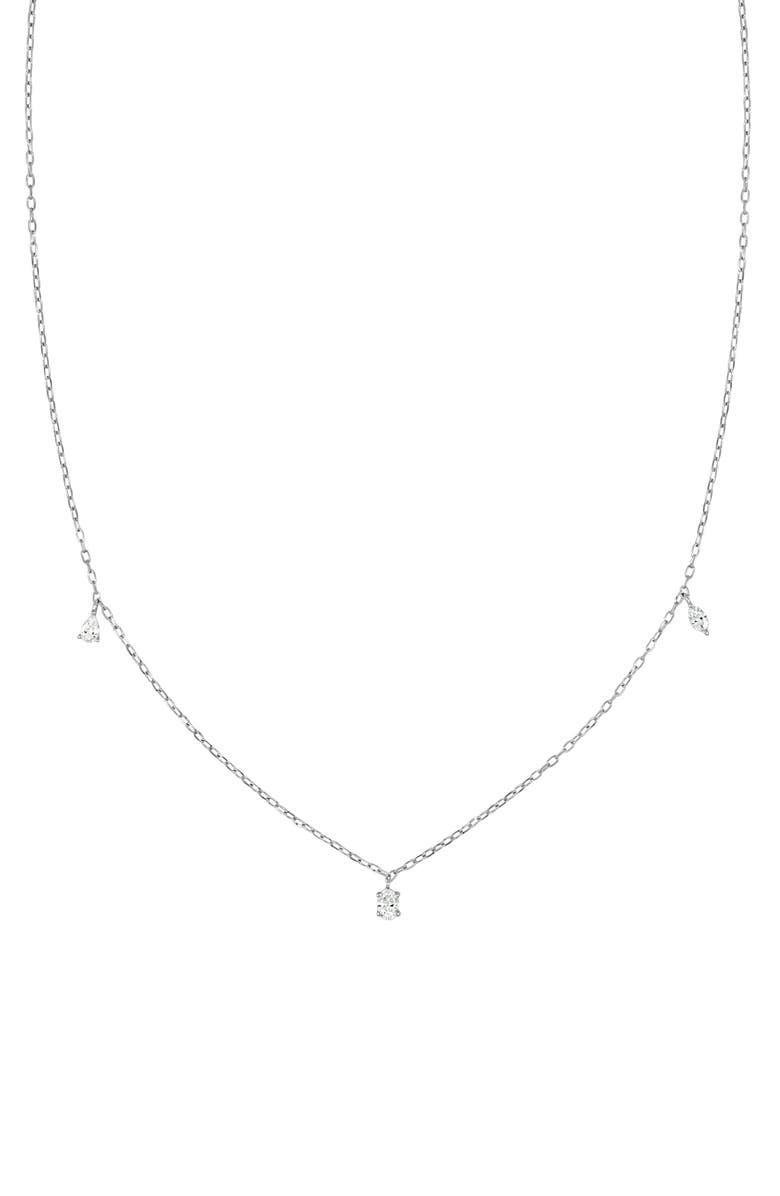 Bony Levy Diamonds By The Yard Necklace, Main, color, 18K White Gold