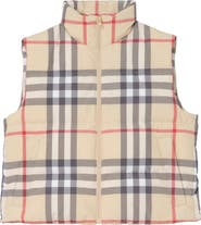 Burberry Check Puffer Gilet