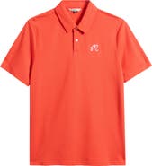 MALBON Fairway Piqué Golf Polo