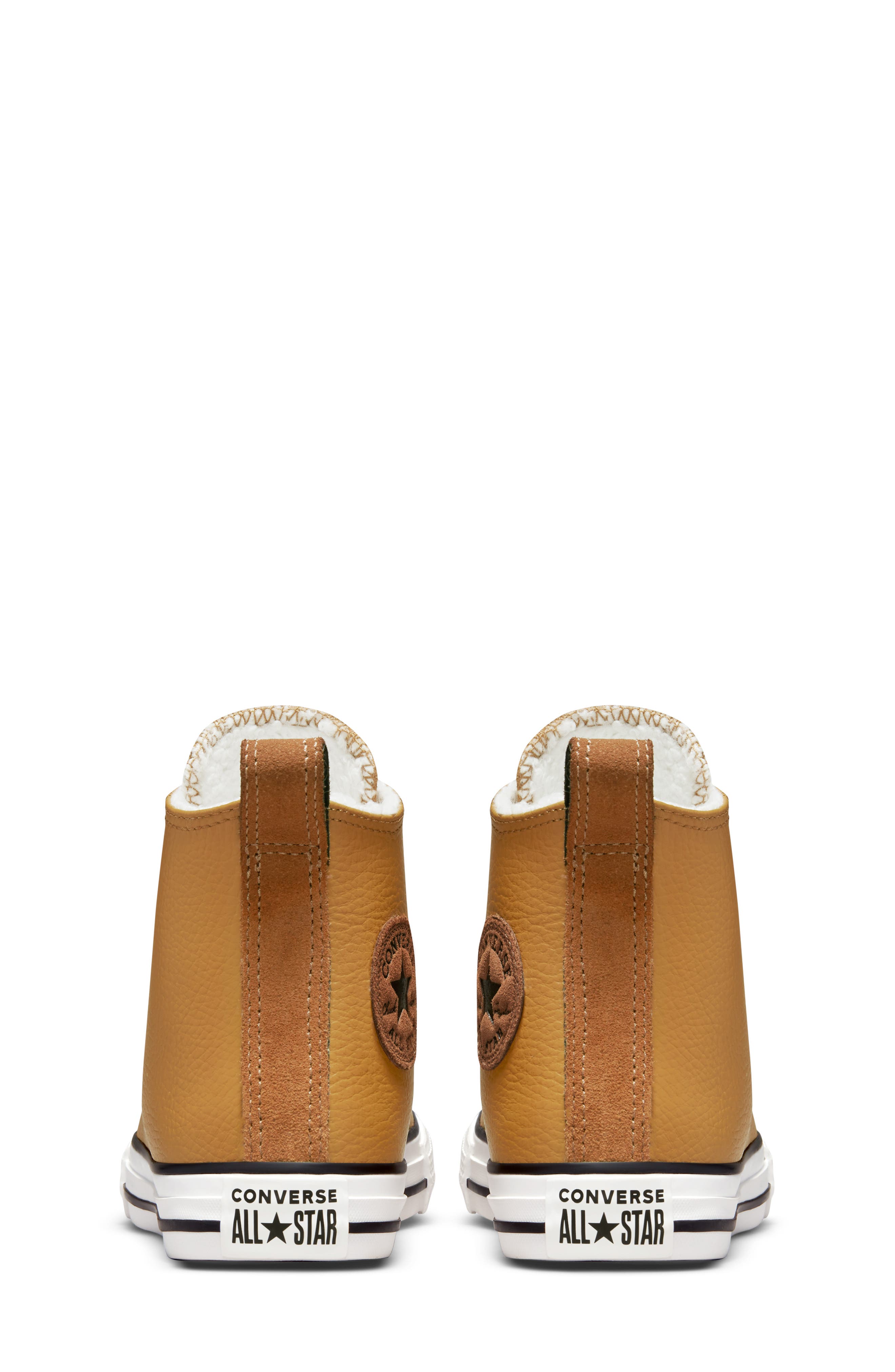 Converse Kids' Chuck Taylor<sup>®</sup> All Star<sup>®</sup> Hi Faux Shearling Sneaker, Alternate, color, 