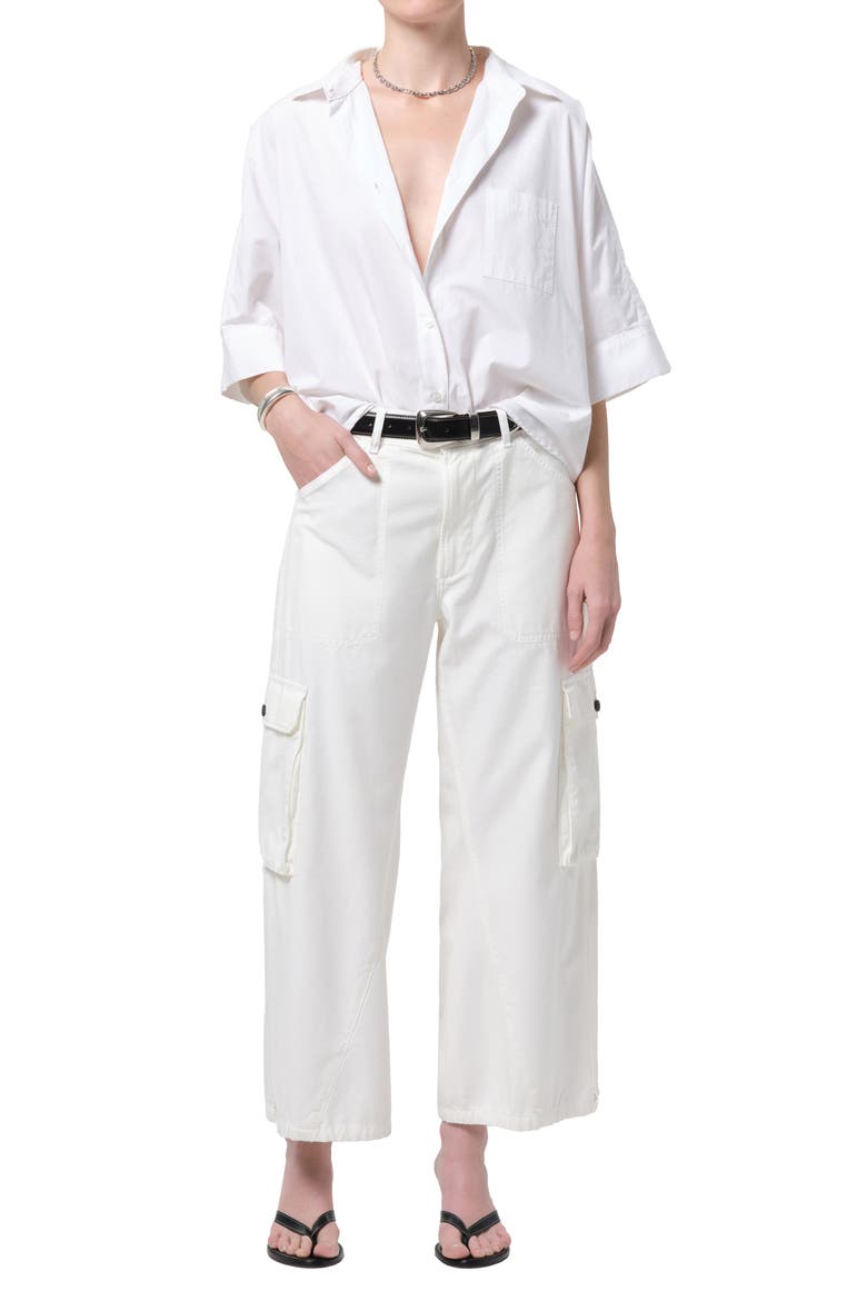 Thassos Twisted Seam Ankle Utility Pants, Alternate, color, PASHMINA OFF WHITE