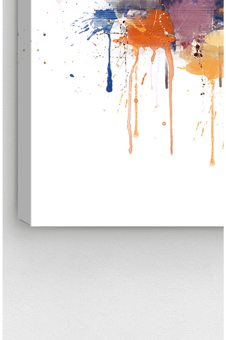 New York's Delight Canvas Wall Art, Alternate, color, GREY