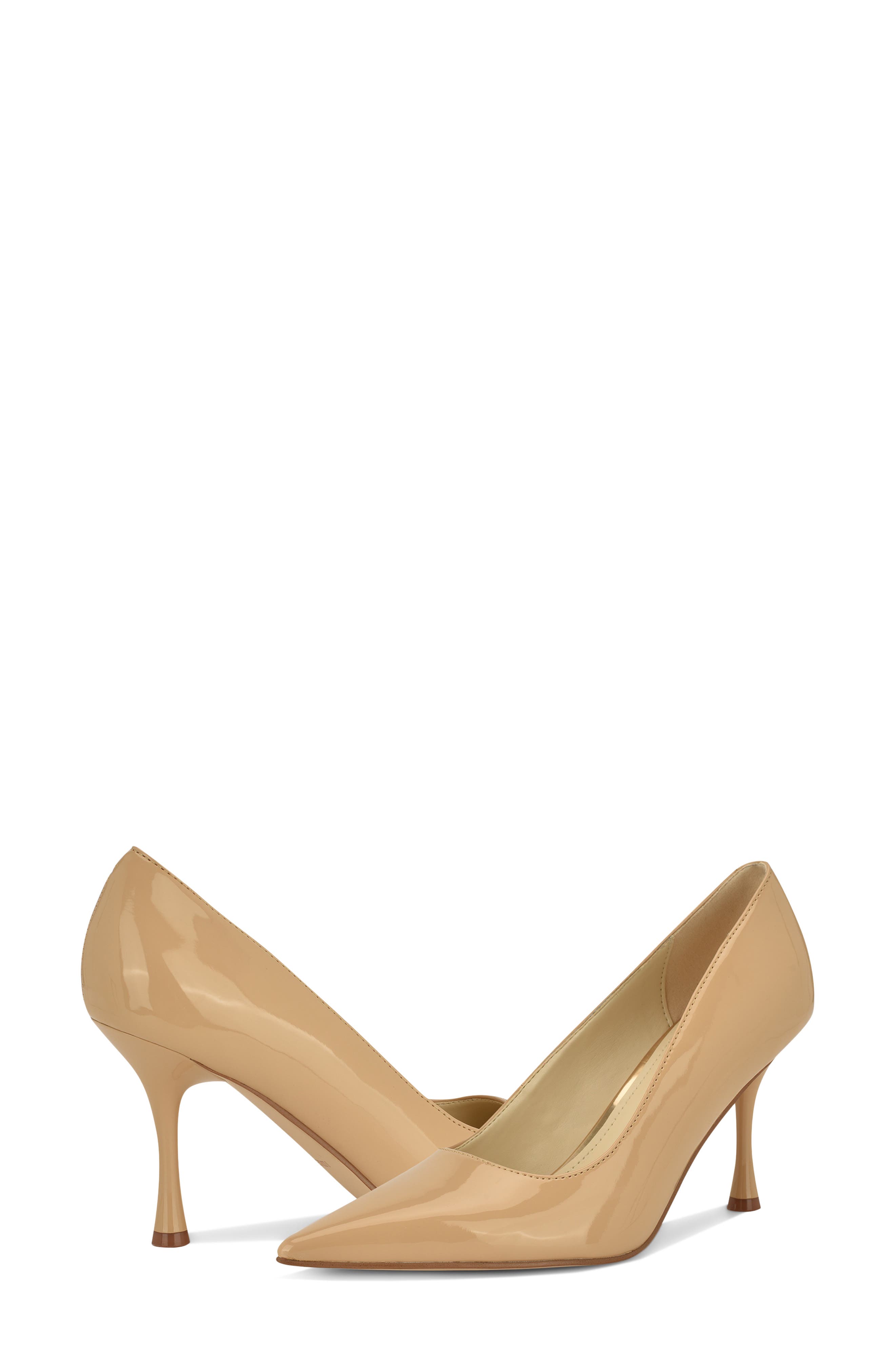 Pursee Pointed Toe Pump, Alternate, color, LIGHT NATURAL