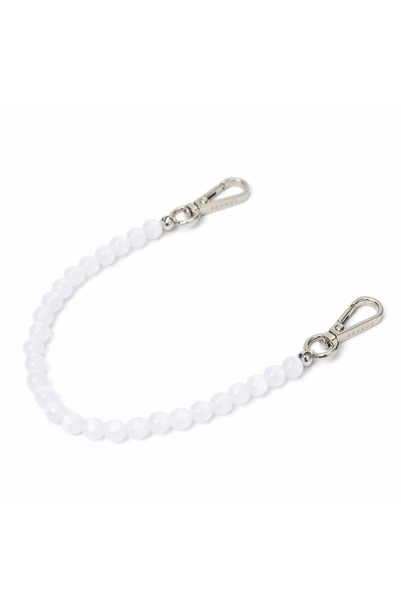 Cordée Cases Nova Opal Phone Wristlet, Main, color, White