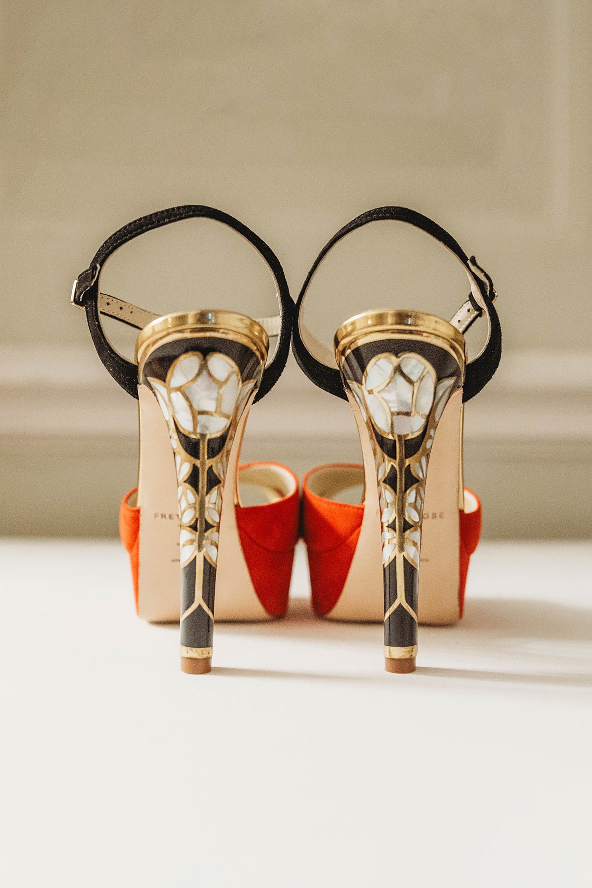 Freya Rose Rose in Bloom Rouge Ankle Strap Pearl Heel Sandal, Alternate, color, Red