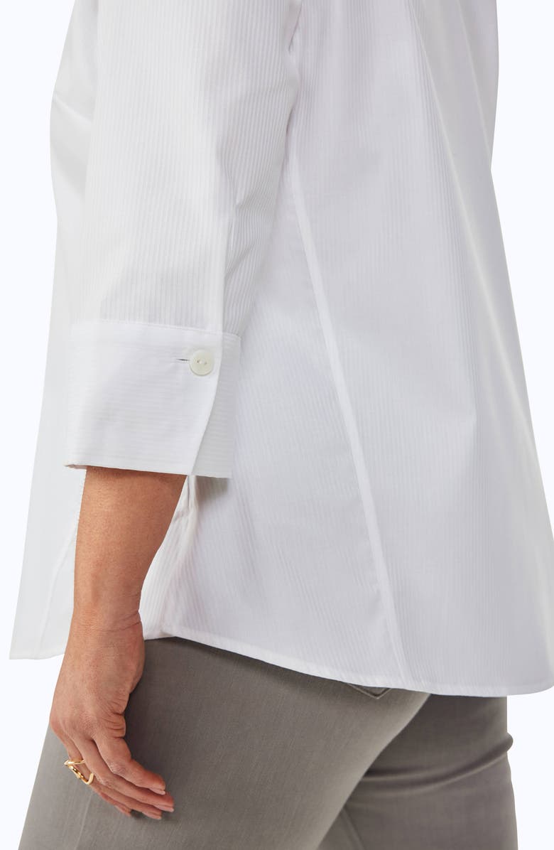 Foxcroft Paityn Stripe Non-Iron Cotton Shirt, Alternate, color, 