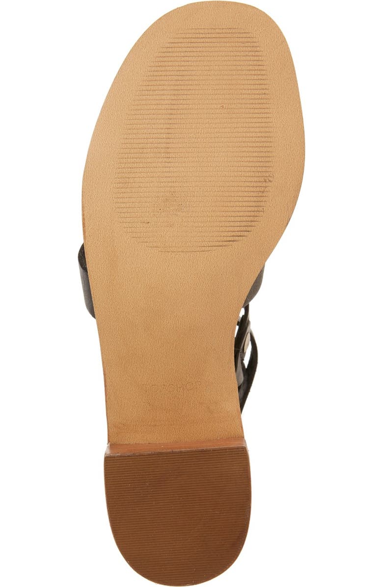 Topshop 'Valley' Gladiator Sandal, Alternate, color,