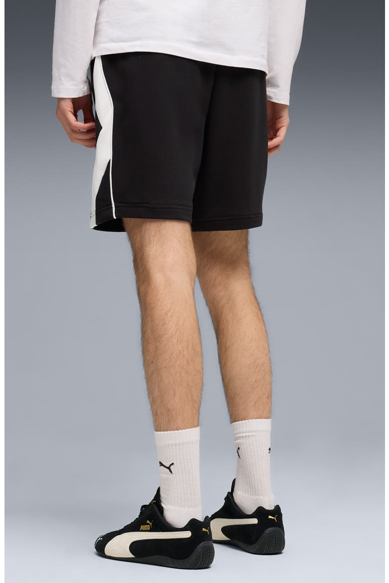 BMW M Motorsport Sweat Shorts, Alternate, color, PUMA BLACK