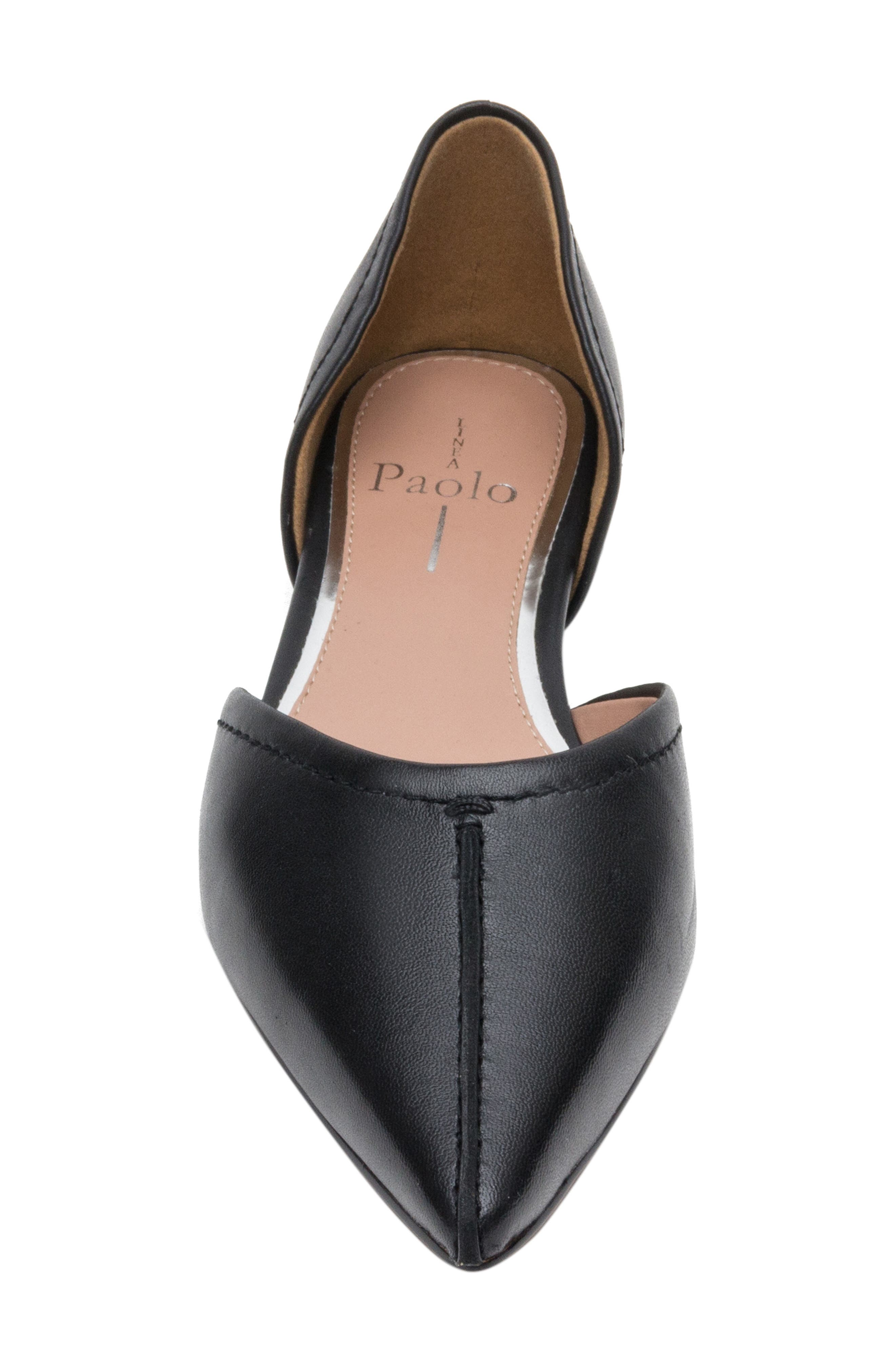 Linea Paolo Doria Pointed Toe Flat, Alternate, color, 