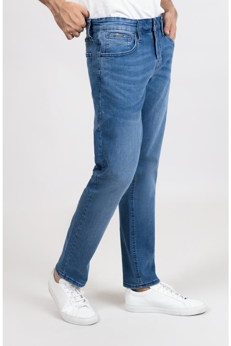 Slim Fit Flex Jeans, Alternate, color, Medium Wash Blue