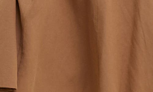 Wishlist Flare Square Neck Midi Dress In Brown