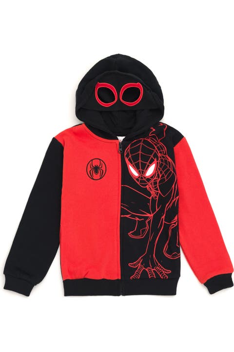 Spider-Man Fleece Zip-Up Hoodie
