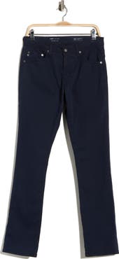 AG Everett Stretch Sateen Slim Straight Pants