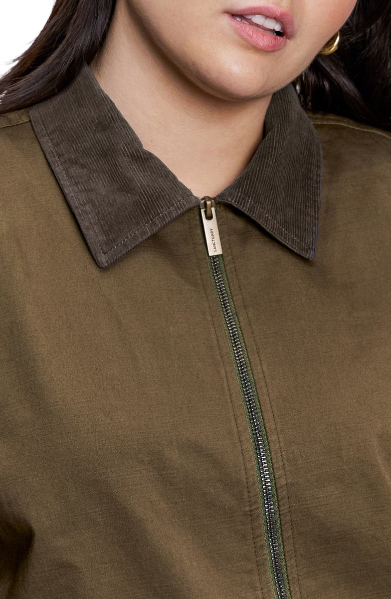 Sanctuary Barn Jacket, Alternate, color, Burnt Olive