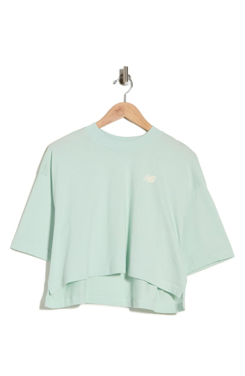 New Balance Reimagined Oversize T-Shirt, Main, color, Green