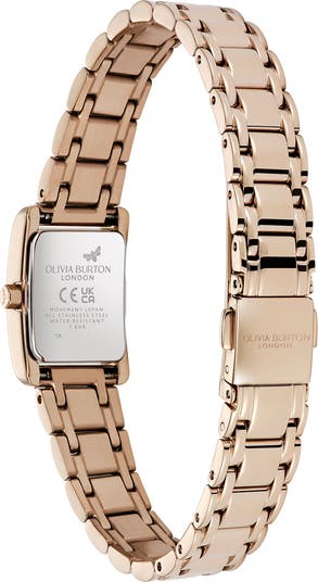 Mini Grove Rectangular Bracelet Watch, 16mm