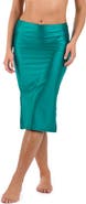 La Blanca Earth Cover-Up Satin Skirt