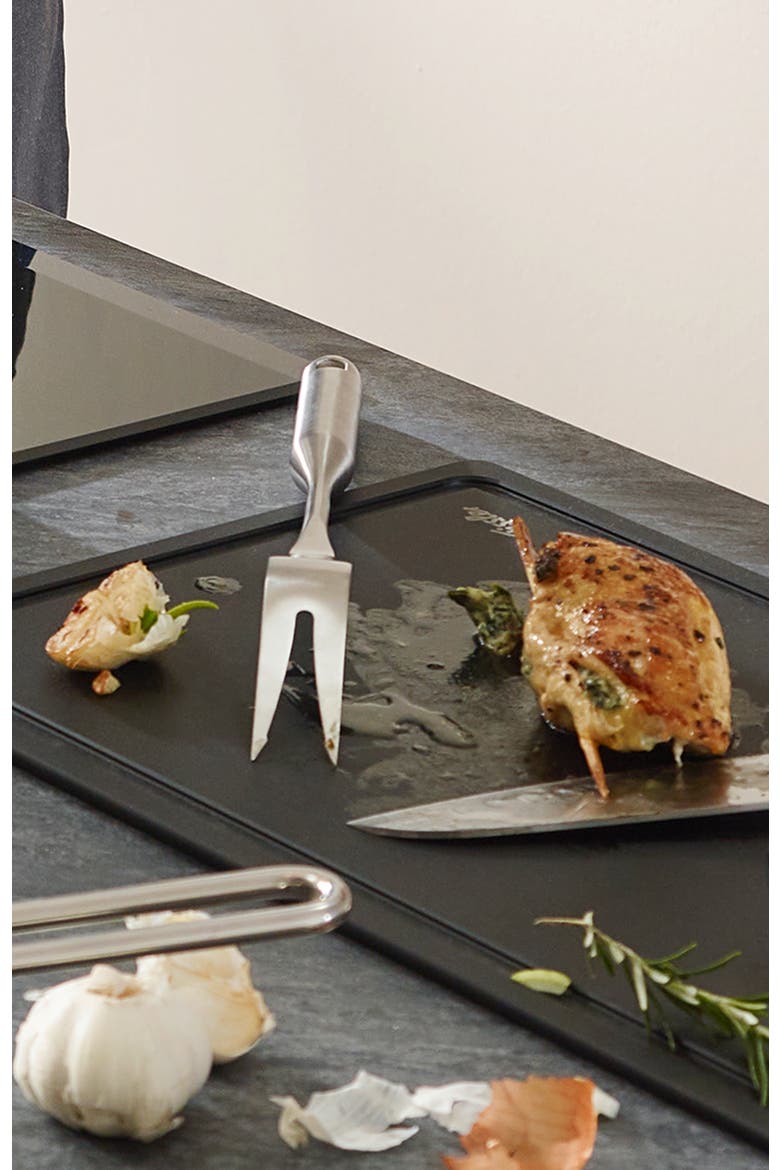 Essential™ meat fork, Alternate, color, Metallic Silver