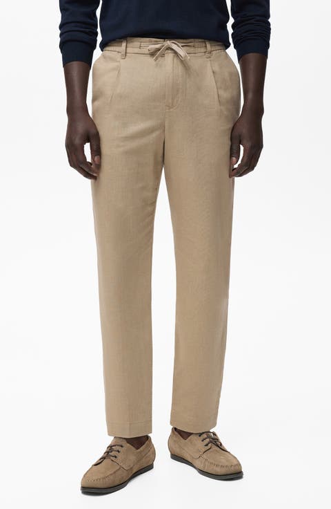 Slim Fit Drawstring Pants