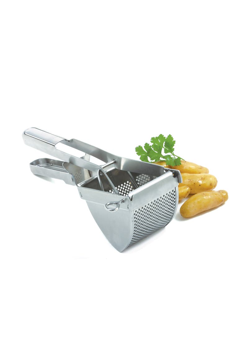 Stainless Steel Heavy Duty Commercial Potato Ricer, Alternate, color, Silver
