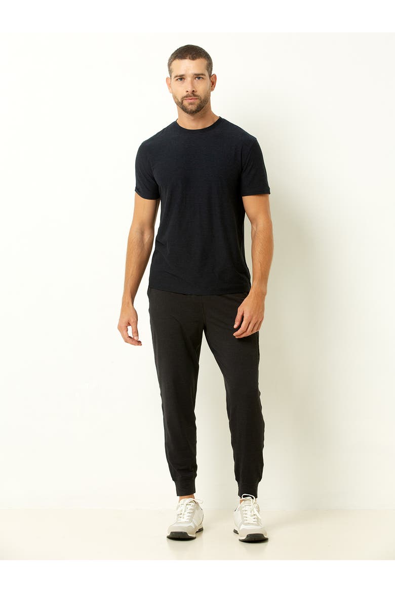 Premium Crew Neck T-Shirt, Alternate, color, Black
