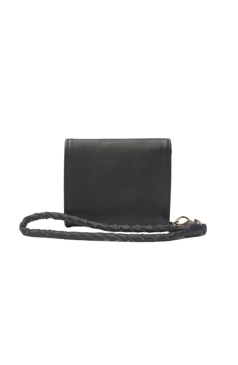 Mandrn Leather Trifold Wallet, Alternate, color, Black