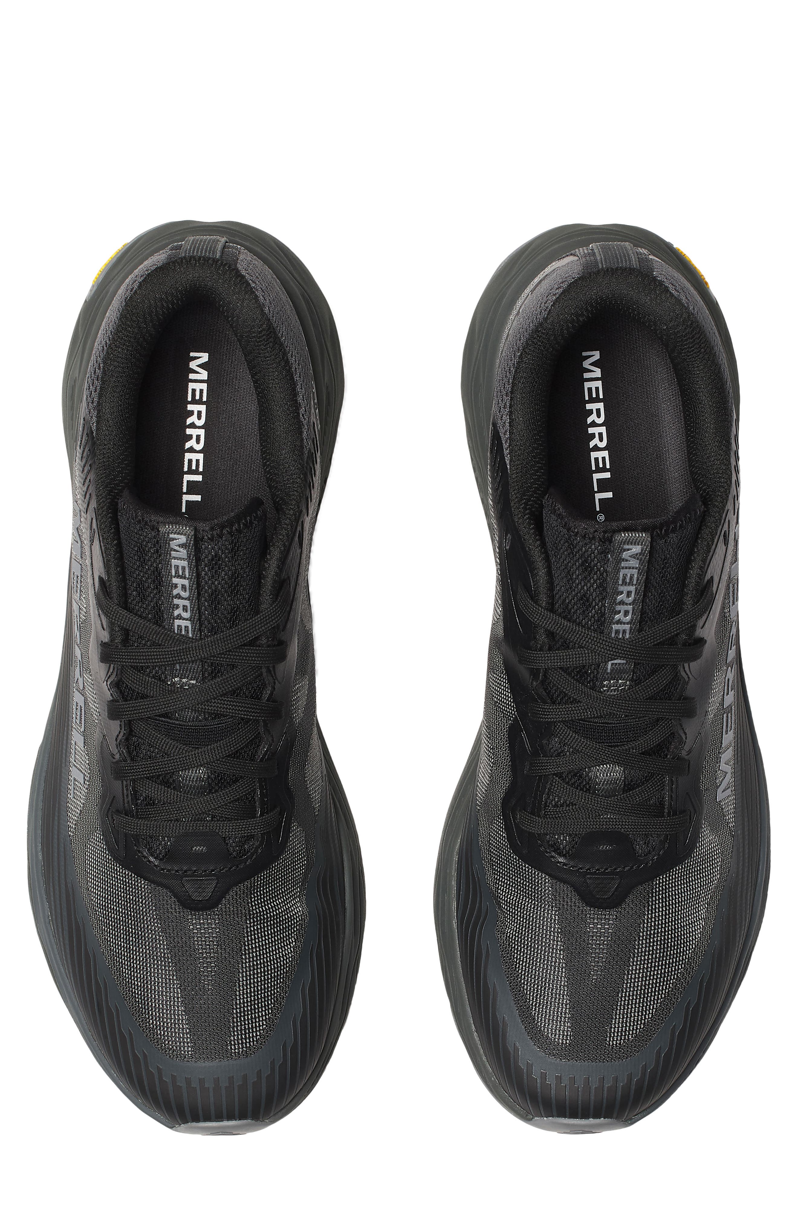 Merrell Agility Peak 6 Trail Running Shoe, Alternate, color, Black 2