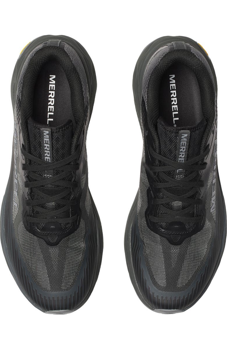 Merrell Agility Peak 6 Trail Running Shoe, Alternate, color, Black 2